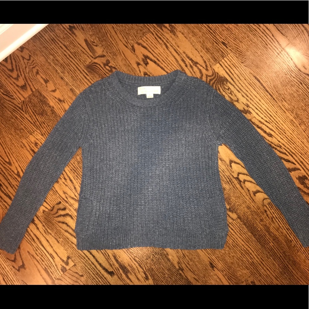 Vintage Havana - blue knitted sweater